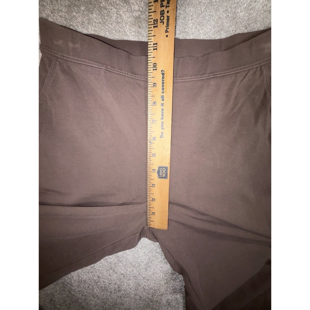 Women's Perfect Fit Pants, Straight-Leg small petite brown - Picture 8 of 11